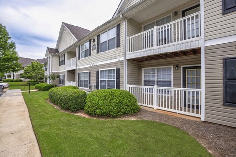 the outlook of the units at the apartments for rent