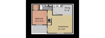 One Bedroom One Bath