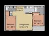 Two Bedrooms Two Full Baths