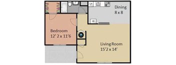 One Bedroom One Bath
