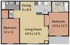 Two Bedrooms Two Full Baths