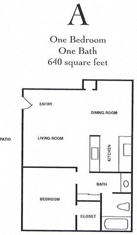 1 BEDROOM
