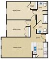 2 Bedroom/1.5 Bath (Flat)
