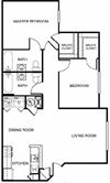 Two Bedroom/Two Bath (B3A)