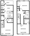2 Bedroom/1.5 Bath
