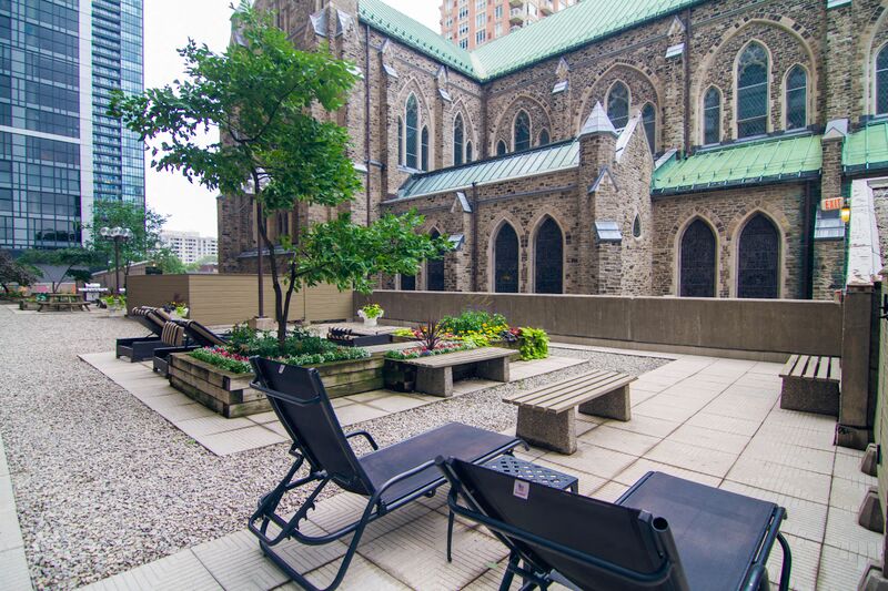 Residences on Bloor Rooftop Patio