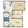 2 Bedroom/2 Bath
