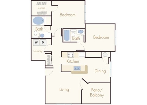 19600 Clubhouse Drive 1-3 Beds Apartment for Rent - Photo Gallery 25