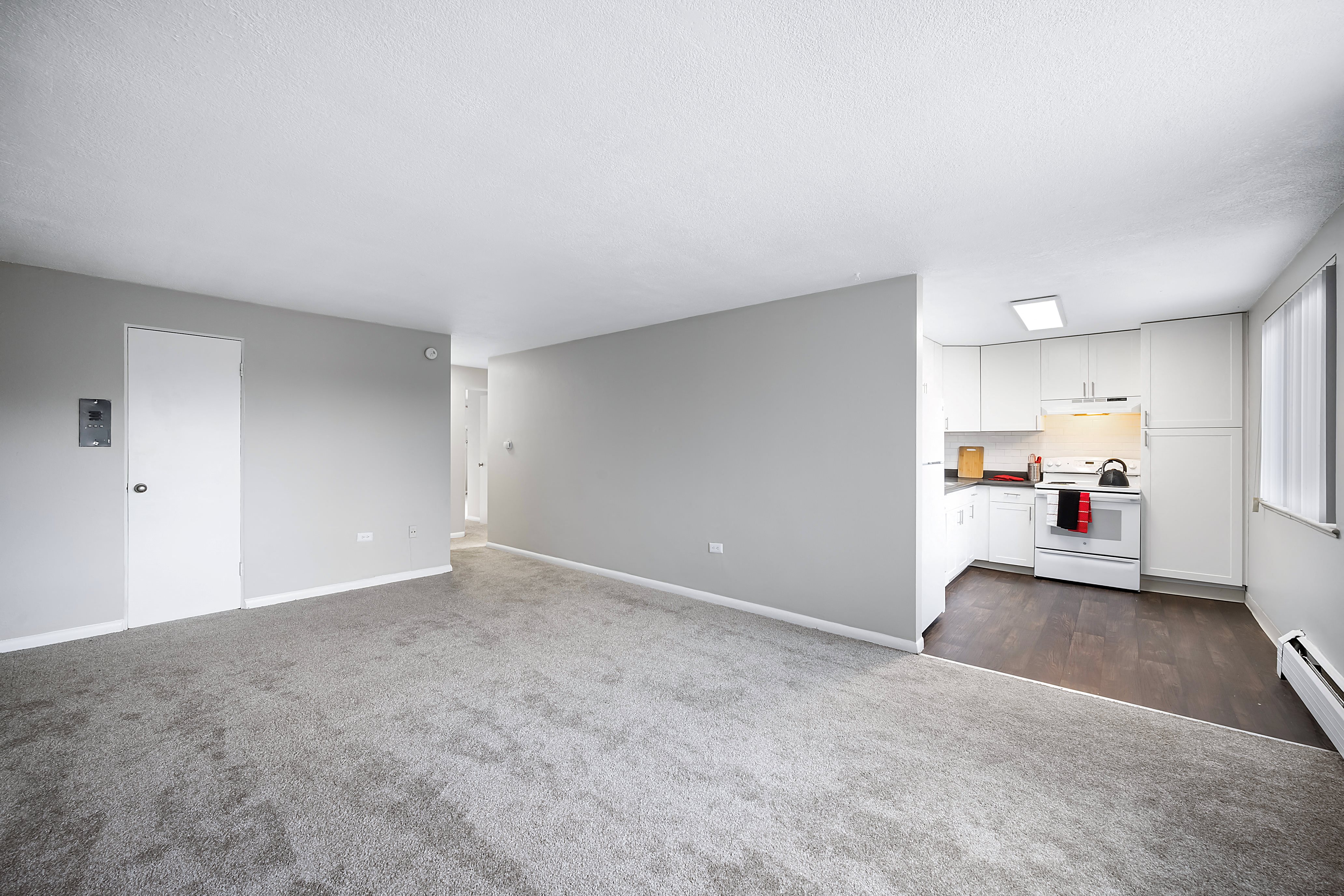 renovated living room