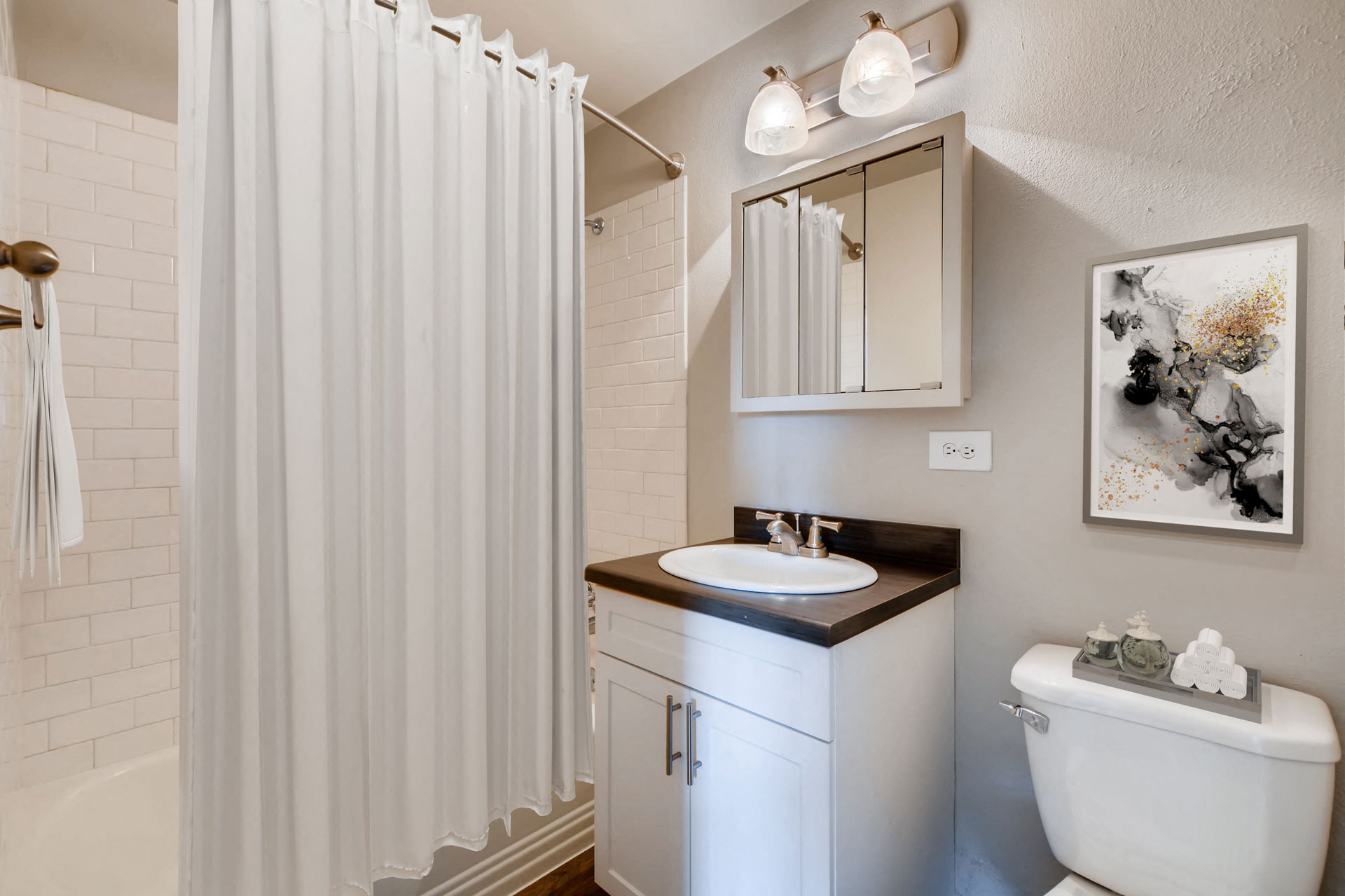 Regent Park | Virtual Bathroom|  Denver, Co. Apartments