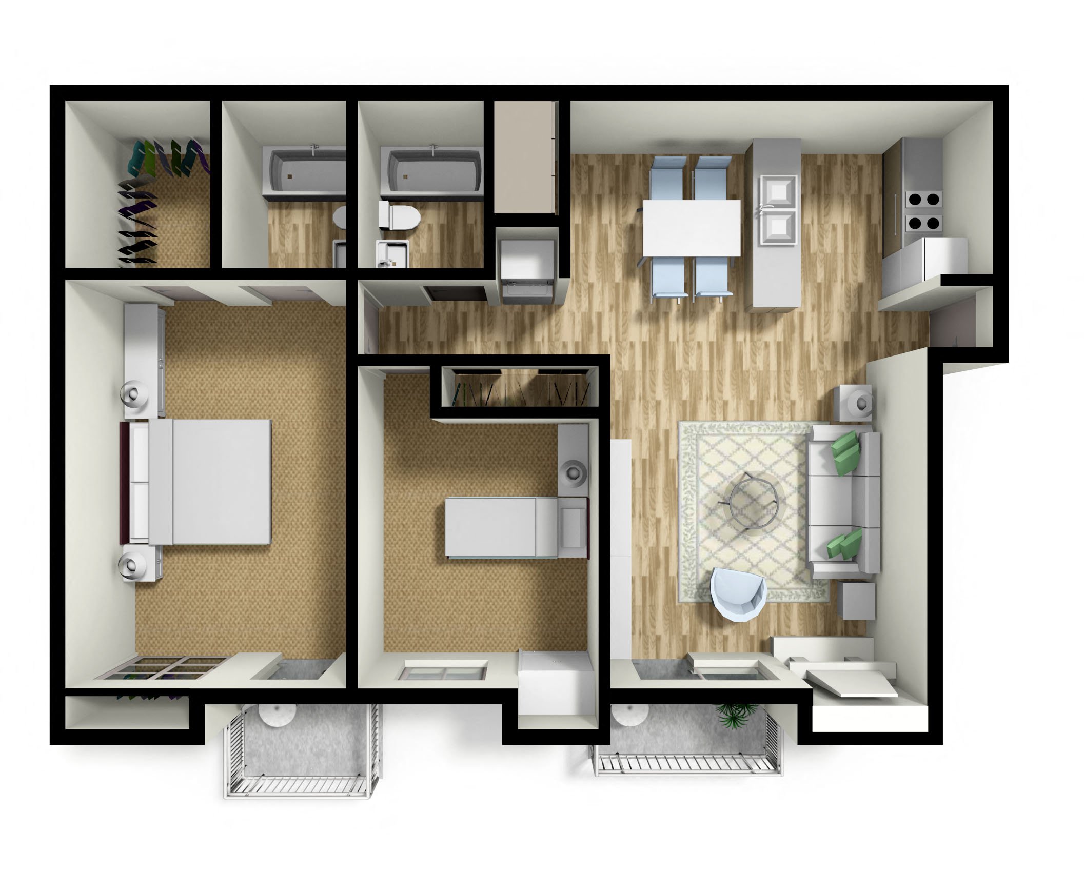 Villas at Holly | Centennial Apartments