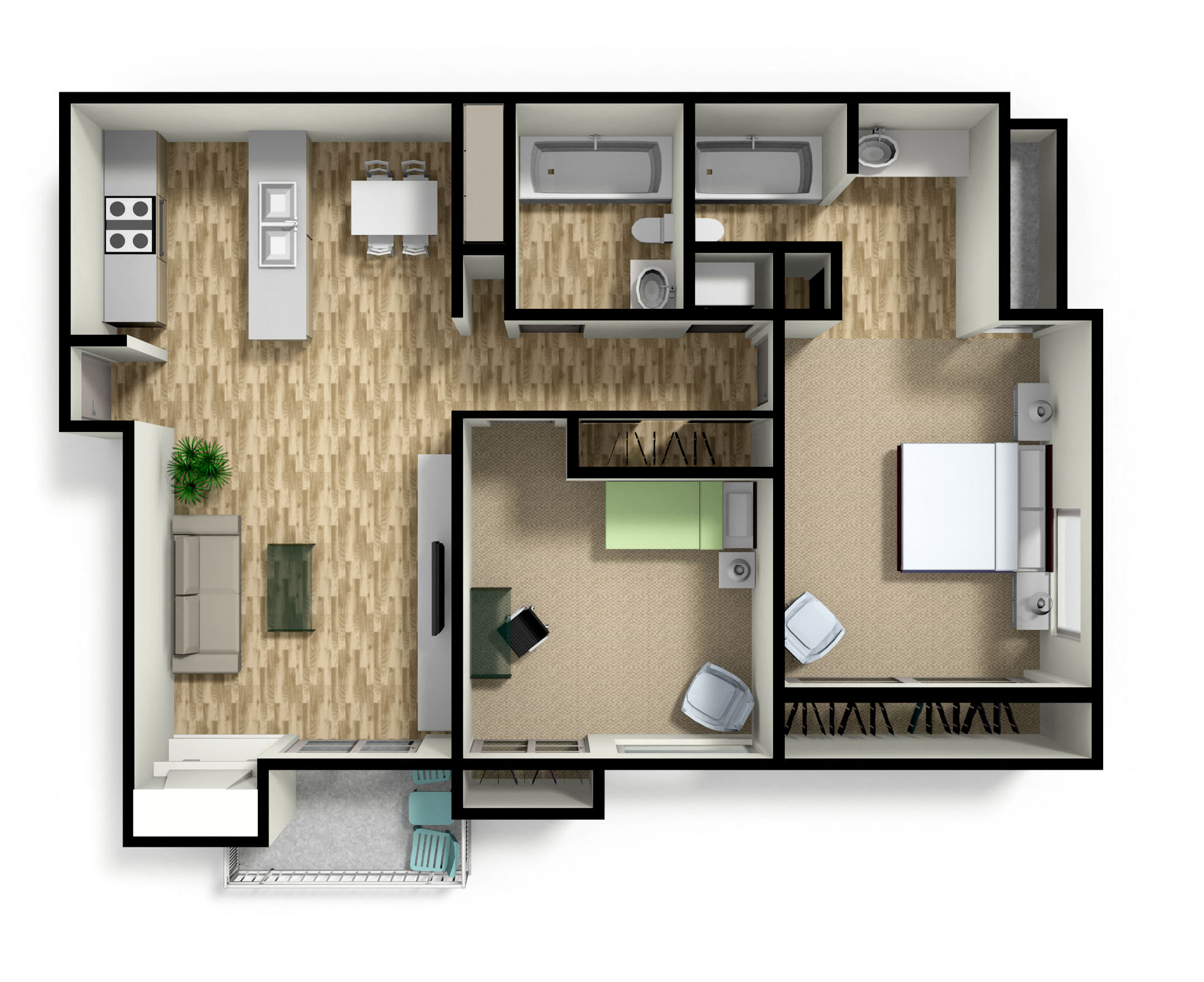 Villas at Holly | Centennial Apartments