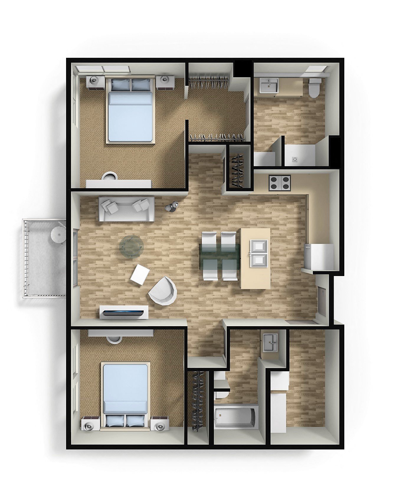 Villas at Holly | Centennial Apartments