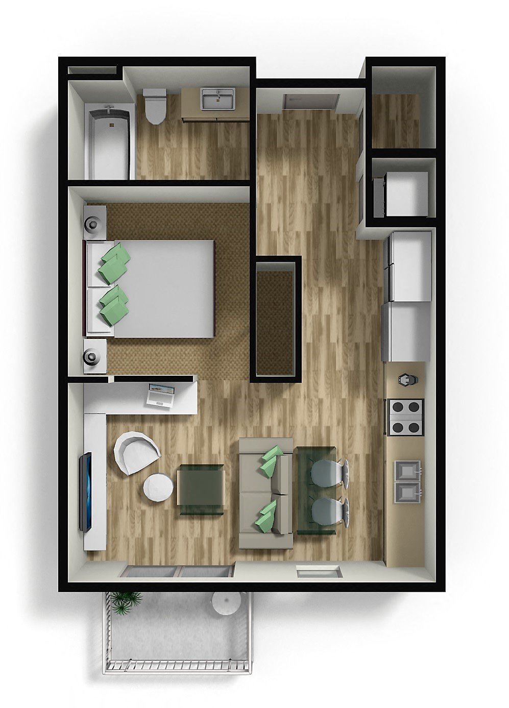 Villas at Holly | Centennial Apartments
