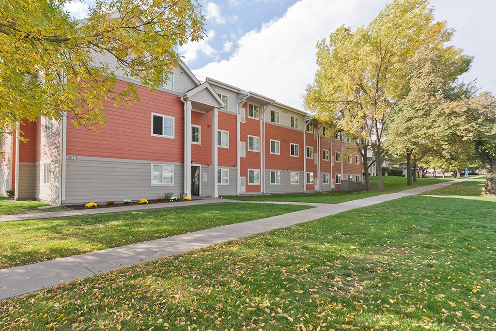 our apartments offer a walkway to our apartments for rent