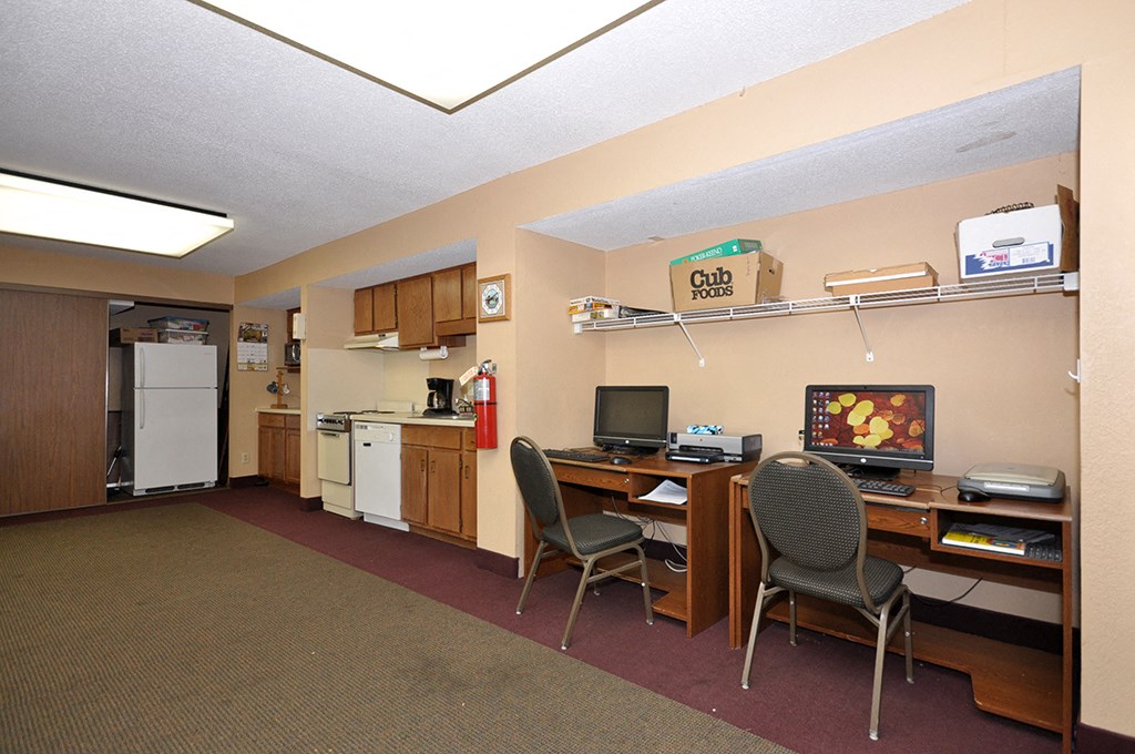 Computer Area at South Shore Park, Excelsior