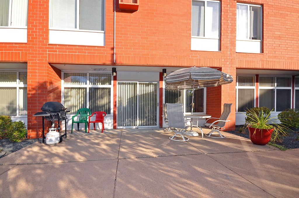 Patio at South Shore Park, Excelsior, Minnesota