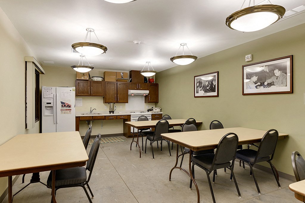 Common Kitchen at Upper Post Veterans Homes, Minnesota
