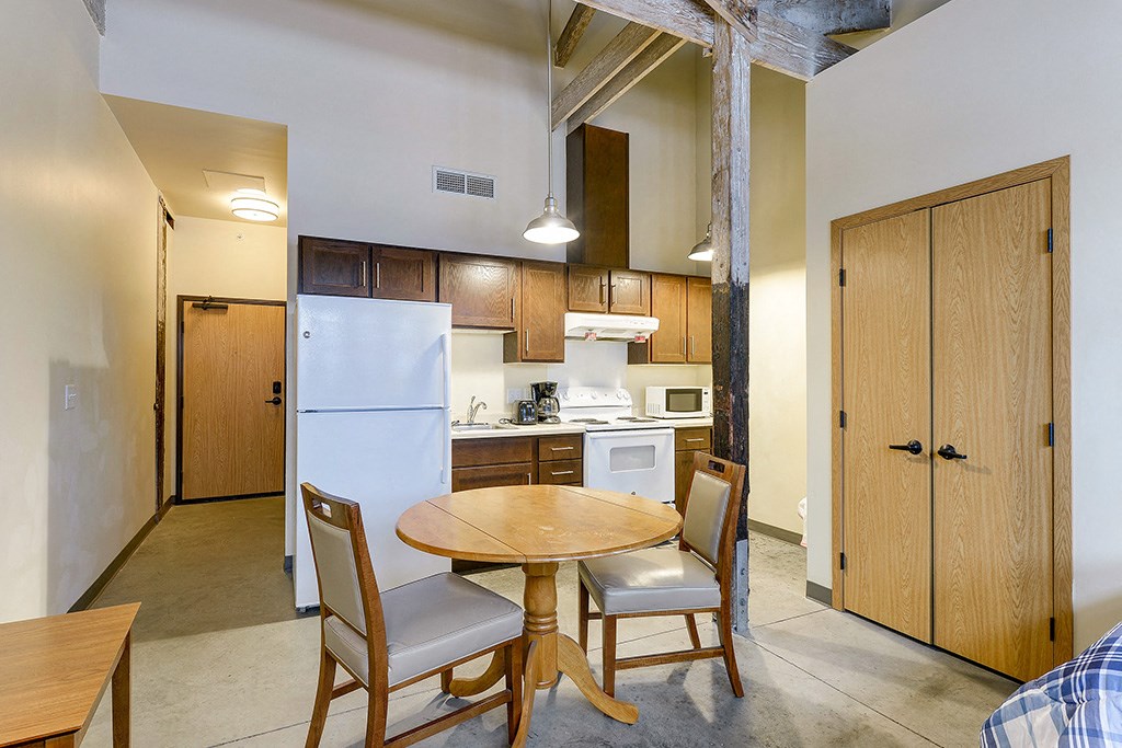 Eat In Kitchen at Upper Post Veterans Homes, Minnesota, 55111