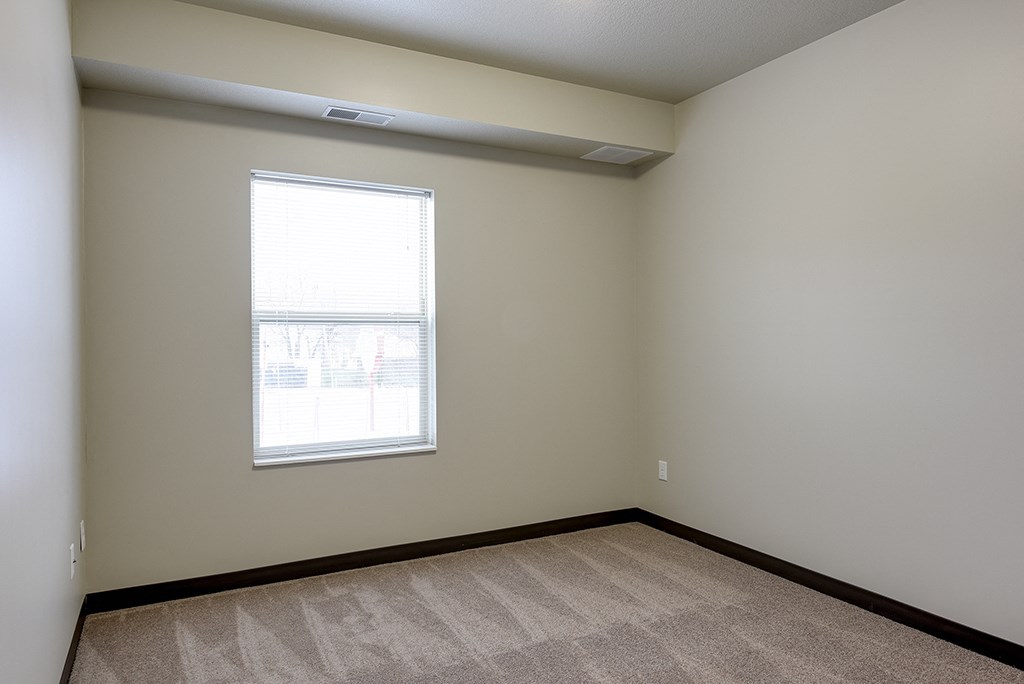 Bedroom at West Broadway Crescent, Minneapolis, MN