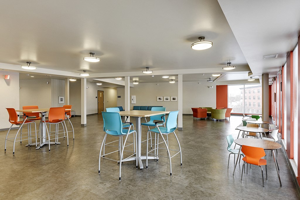 Social Lounge at West Broadway Crescent, Minneapolis, MN