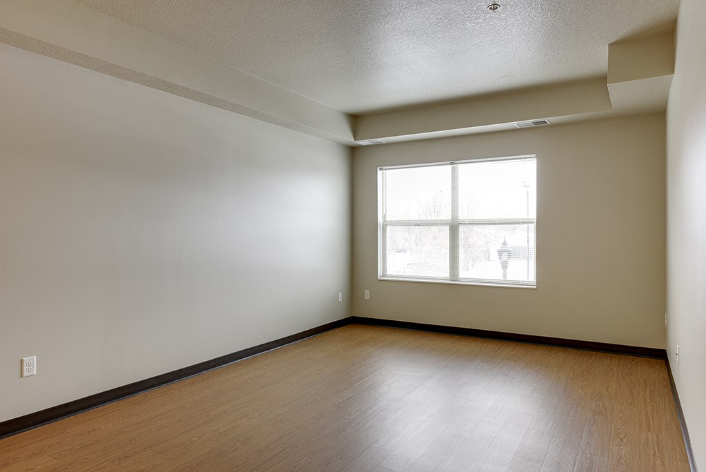 Vacant Bedroom Area at West Broadway Crescent, Minneapolis, MN
