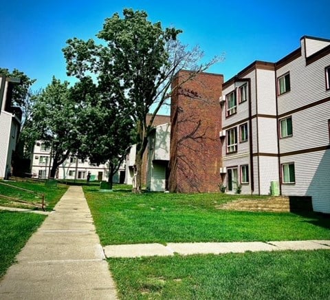 Greenspace Walking Path at Westminster Place, St. Paul, 55130