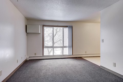 Unfurnished Living Room at Westminster Place, Minnesota