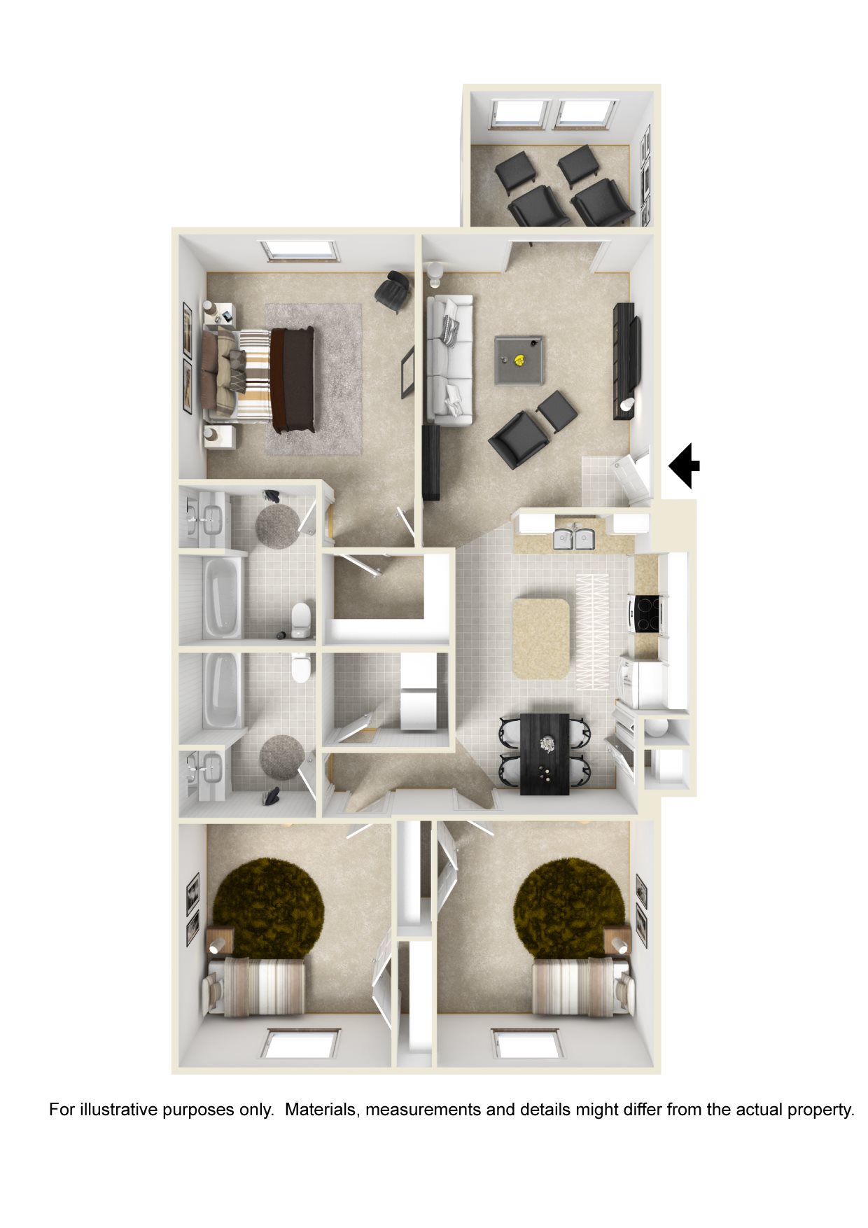 3 Bedroom Floor Plan 3 Bedroom Floor Plan