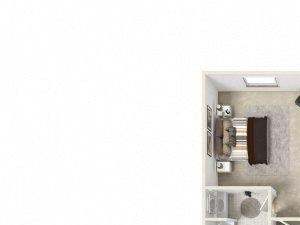Three Bedroom with Sunroom Floor Plan Three Bedroom with Sunroom Floor Plan at Deer Meadow Village Apartments, Columbia, South Carolina