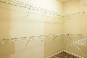 Spacious Walk-In Closets