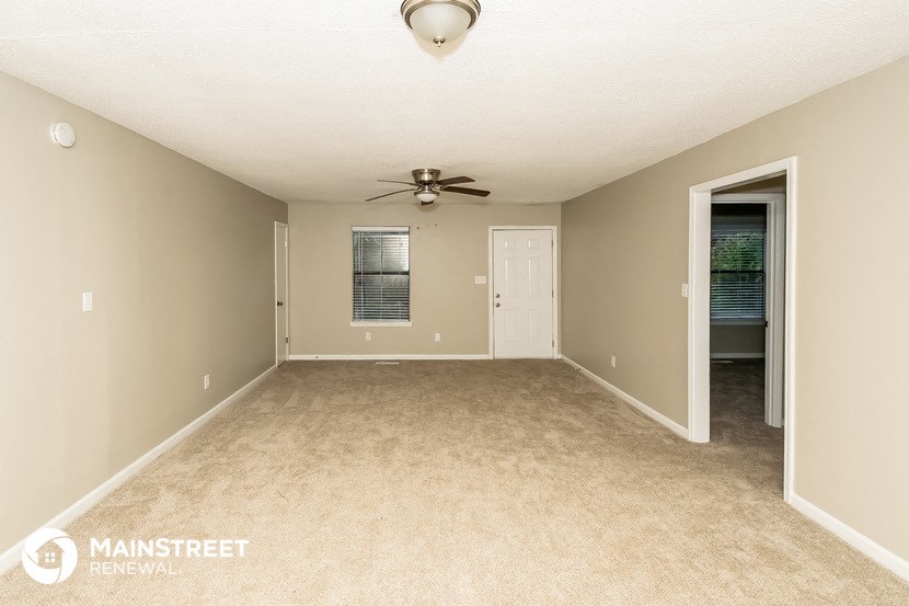 the spacious living room is clean and ready for you to use