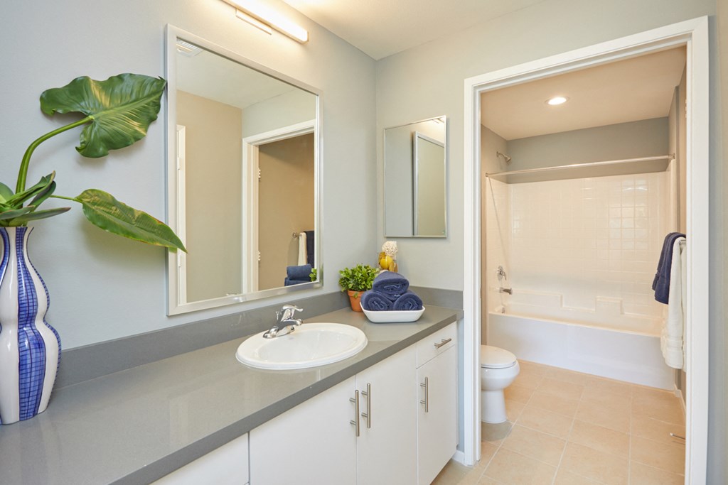 Paseos Ontario Apartments - Bathroom