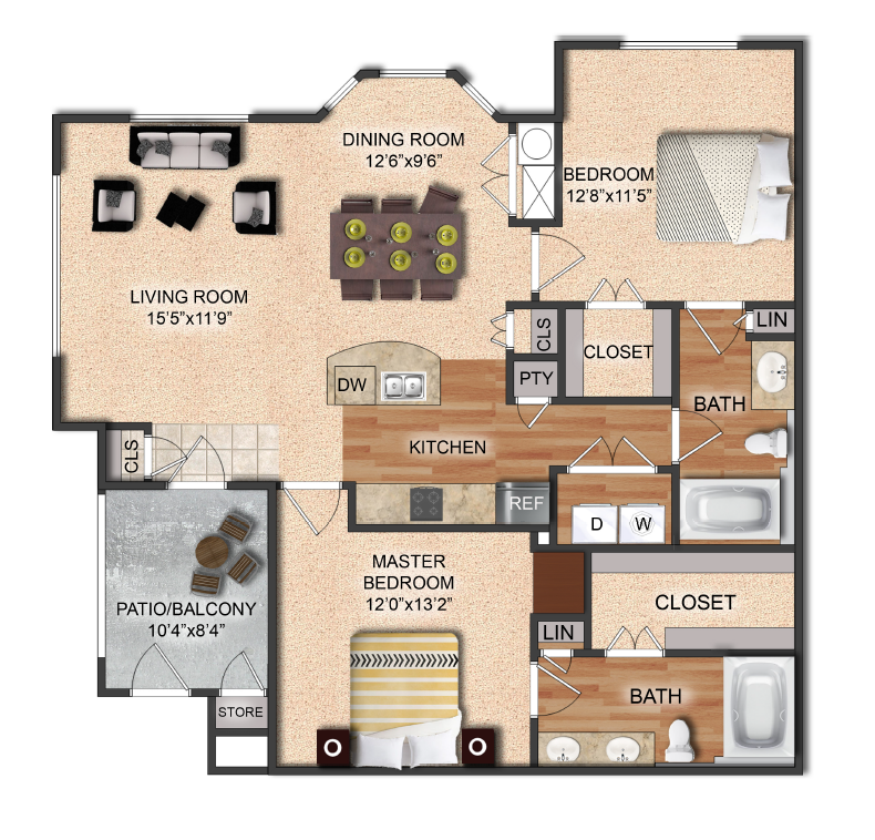 1250 W Highway 287 Byp 1-3 Beds Apartment for Rent - Photo Gallery 37