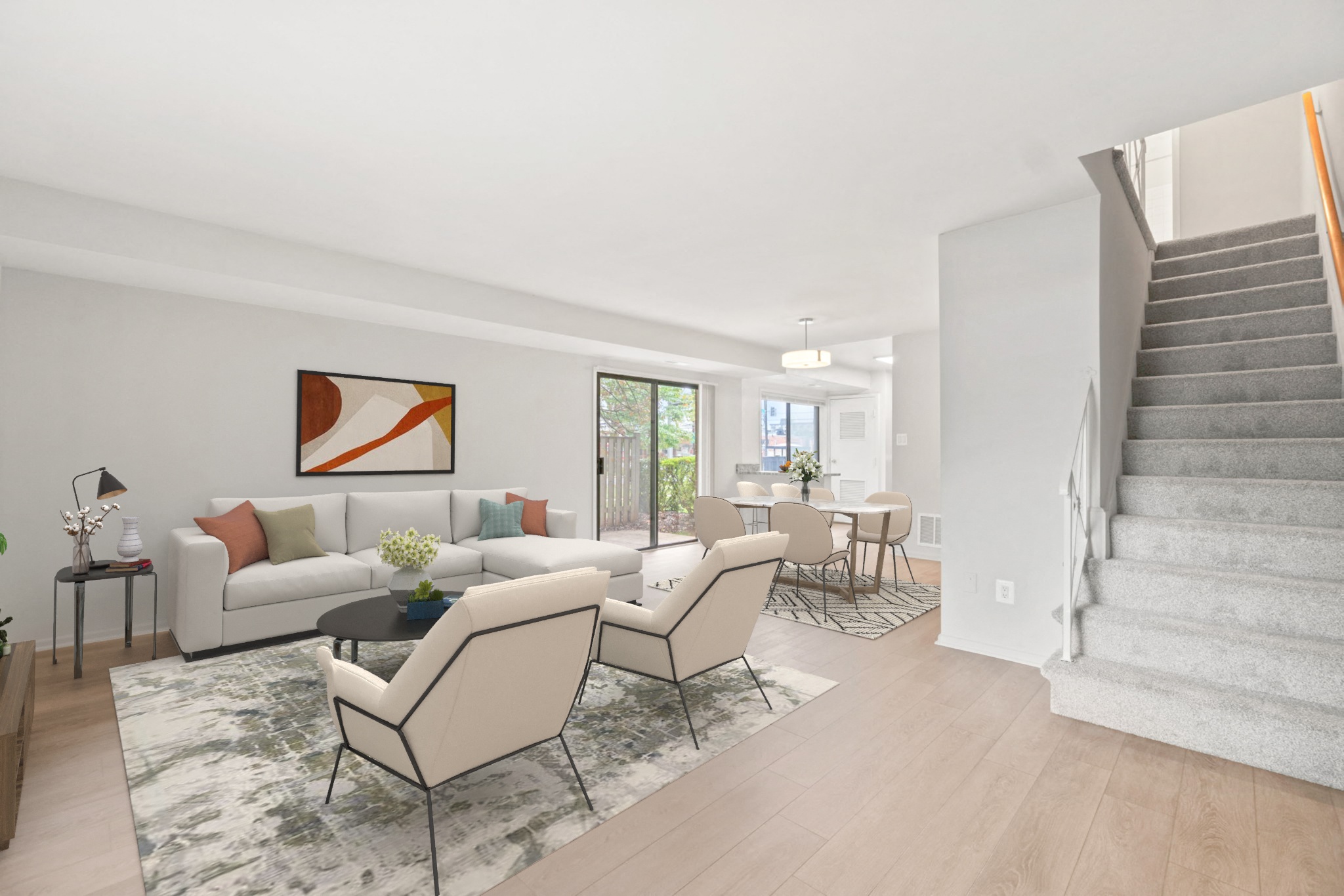 Townhouse Living Area