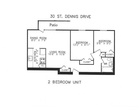 30, 32 and 34 St Dennis Drive 2-3 Beds Apartment for Rent - Photo Gallery 26