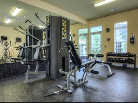 State-of-the-Art Fitness Center  at Berrington Village Apartments, Asheville, 28803