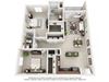 Mahogany Floor Plan Mahogany Floor Plan at Adeline at White Oak, Garner, NC, 27529