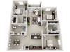 Savannah Floor Plan Preston Floor Plan at Innisbrook Village Apartments, Greensboro
