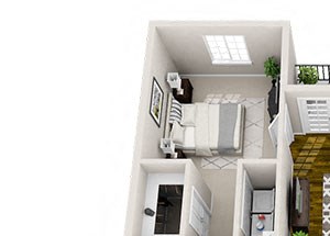 2 Bedroom, 2 Bathroom with Bonus Room 2 Bedroom, 2 Bathroom with Bonus Room