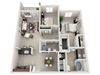 Floor plan Floor plan at Village at Town Center, Raleigh, NC, 27616