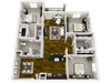 Floor plan Floor plan at Heron Pointe, Nashville, Tennessee