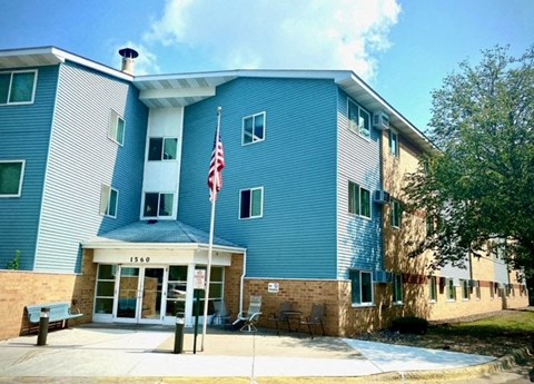 Front Exterior at Mount Carmel Manor, West St. Paul, MN