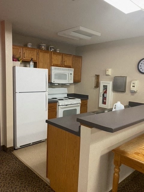 Fully Furnished Kitchen at Mount Carmel Manor, West St. Paul, Minnesota