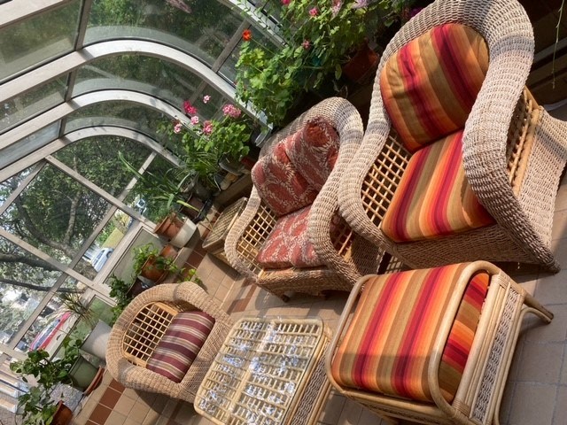 Outdoor Patio at Mount Carmel Manor, Minnesota