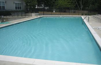 swimming pool at Parklane Apartments in Gaithersburg, MD