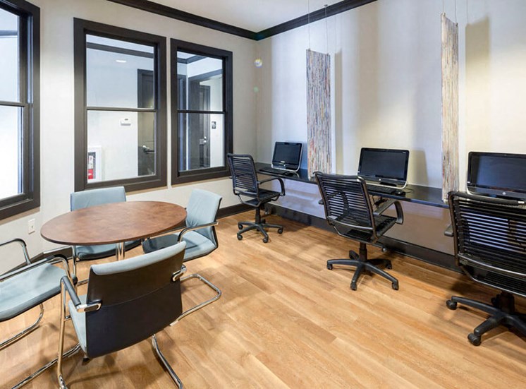 Working from home can be a breeze using our business center at Westwind Farms Apartments in Ashburn, VA