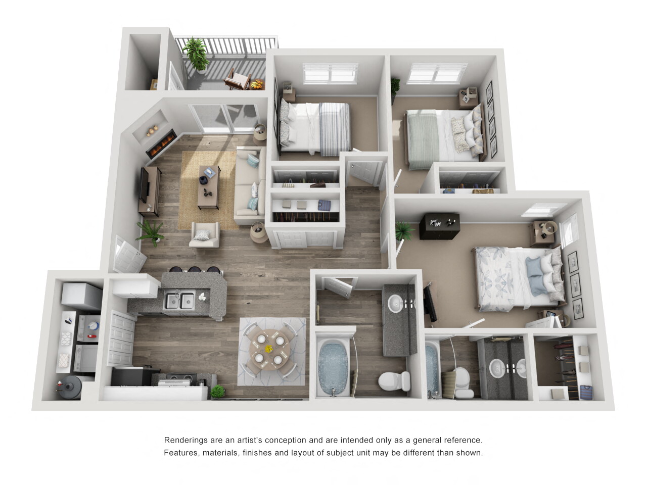 Three Bedroom | Two Bathroom