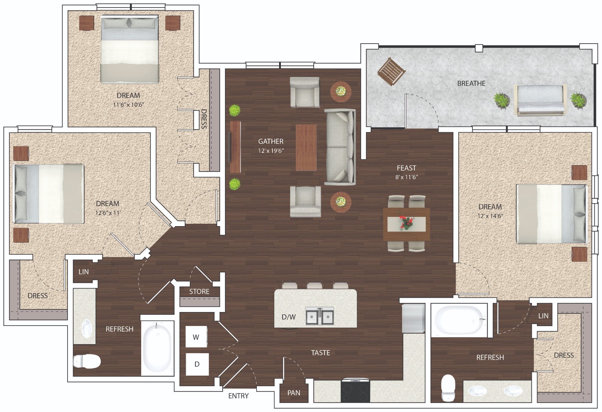 C1 Floor Plan 7