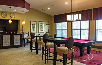 billiards at Lakeland Estates Apartment Homes in Stafford, TX